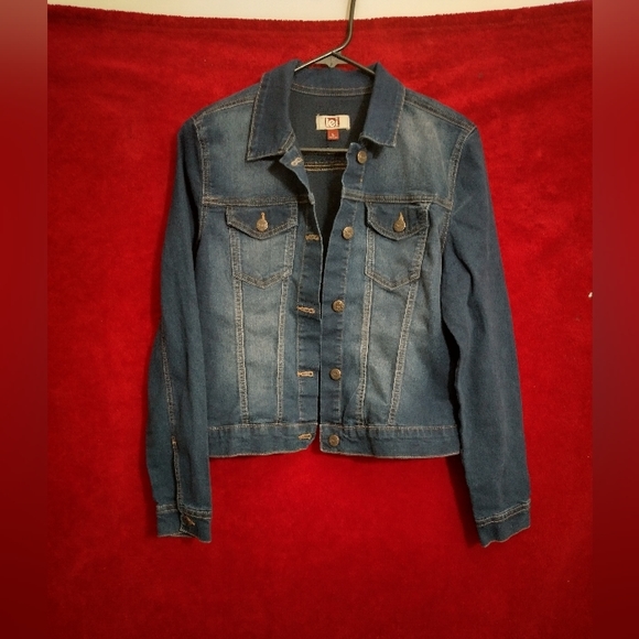 L.E.I Jean Jacket size Large ( juniors) - Picture 1 of 3